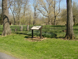 Cemetery in Port Republic